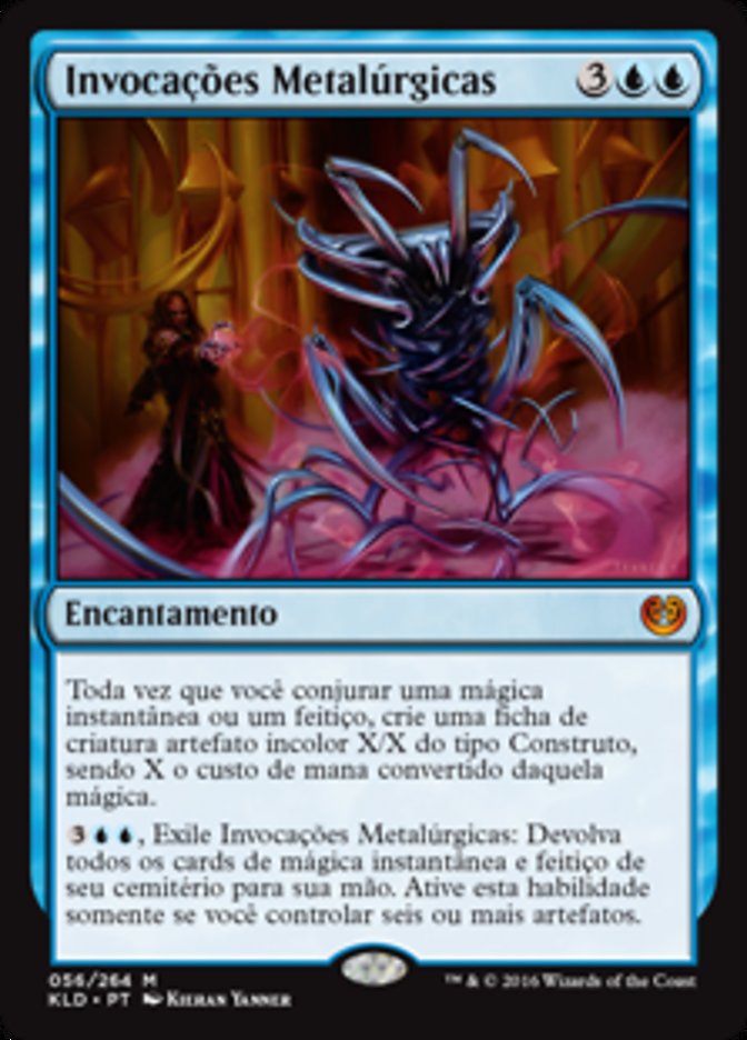 Invocações Metalúrgicas / Metallurgic Summonings - Magic: The Gathering - MoxLand