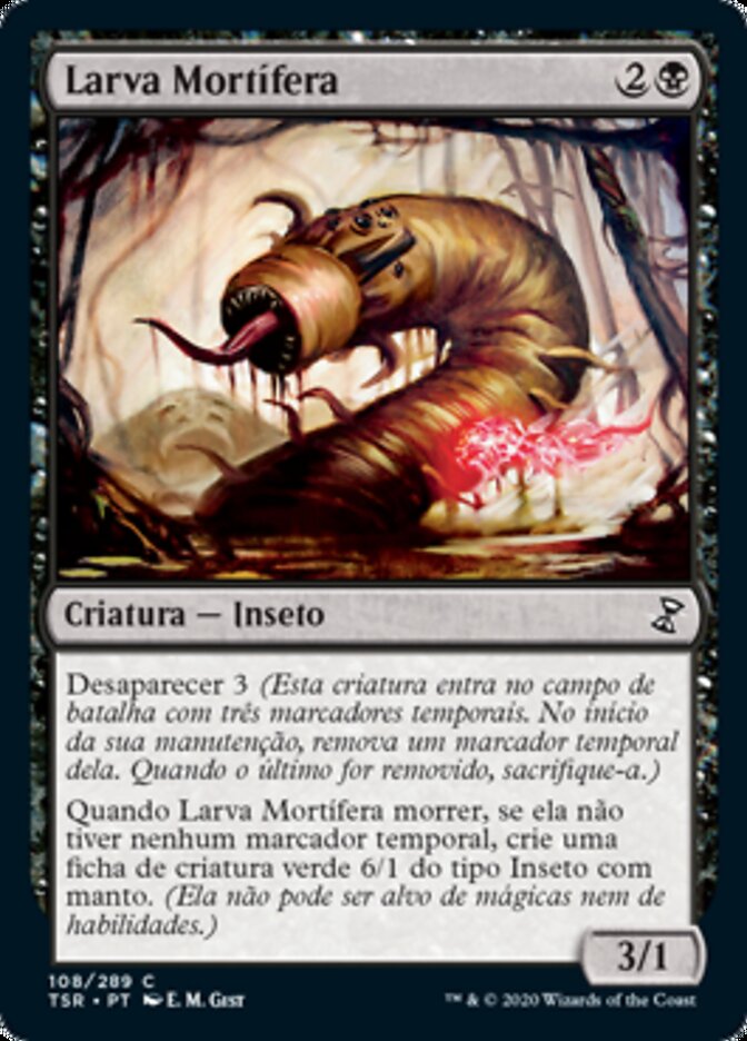 Larva Mortífera / Deadly Grub - Magic: The Gathering - MoxLand