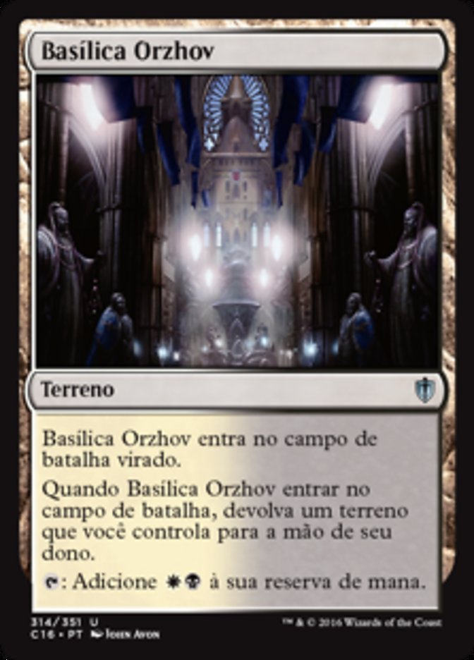 Basílica Orzhov / Orzhov Basilica - Magic: The Gathering - MoxLand