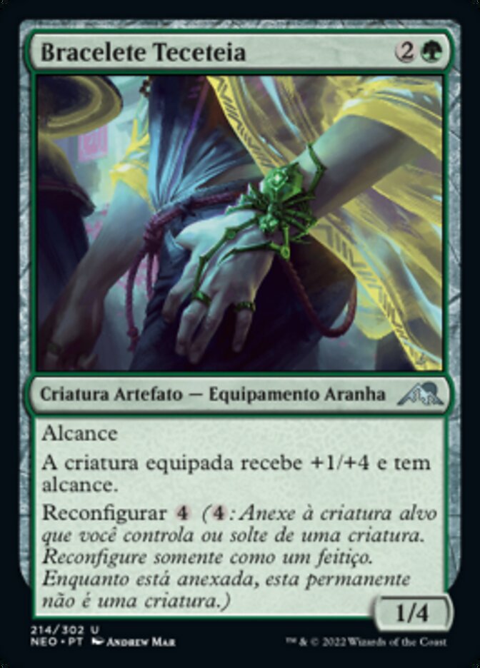 Bracelete Teceteia / Webspinner Cuff - Magic: The Gathering - MoxLand