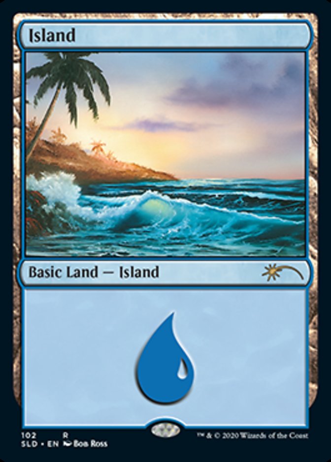 Ilha / Island - Magic: The Gathering - MoxLand