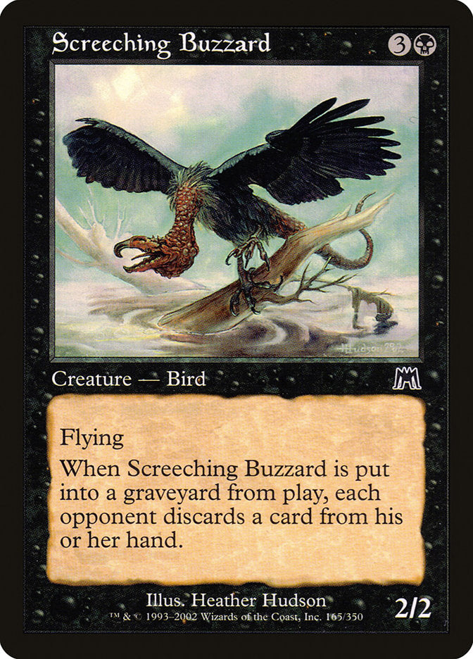 Busardo Guinchador / Screeching Buzzard - Magic: The Gathering - MoxLand