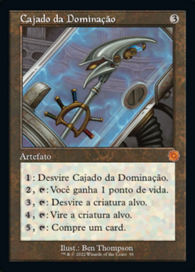 Cajado da Dominação / Staff of Domination - Magic: The Gathering - MoxLand