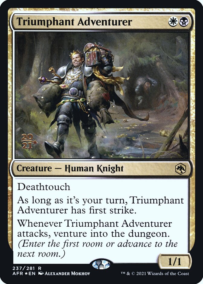 Aventureiro Triunfante / Triumphant Adventurer - Magic: The Gathering - MoxLand