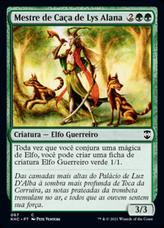 Mestre de Caça de Lys Alana / Lys Alana Huntmaster - Magic: The Gathering - MoxLand