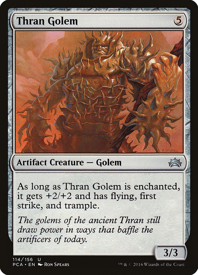 Golem Thran / Thran Golem - Magic: The Gathering - MoxLand