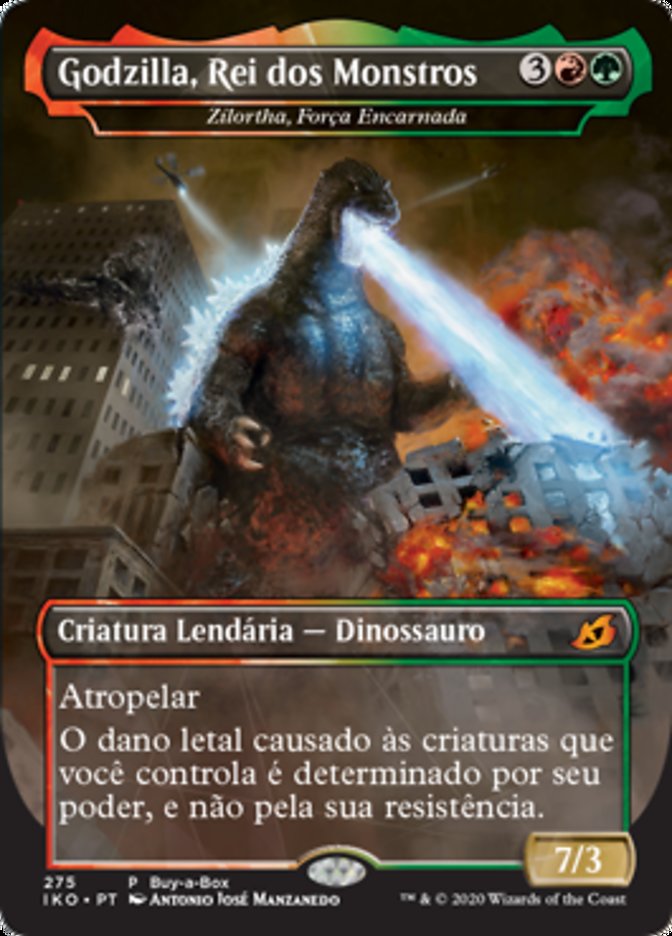 Godzilla, Rei dos Monstros / Godzilla, King of the Monsters - Magic: The Gathering - MoxLand