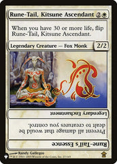 Cauda-Runa, Ascendente Kitsune / Rune-Tail, Kitsune Ascendant / Rune-Tail's Essence - Magic: The Gathering - MoxLand