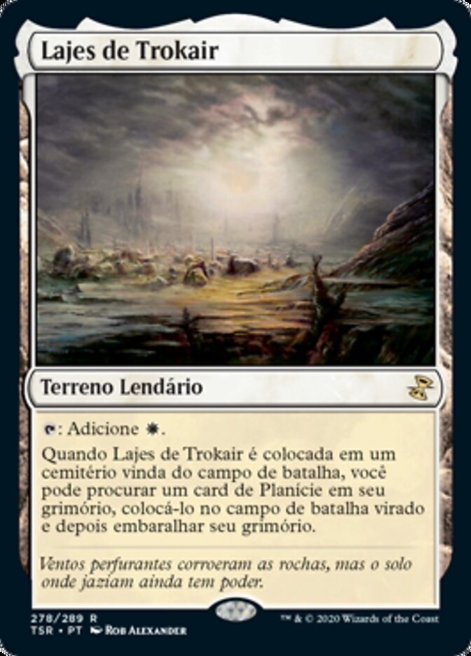 Lajes de Trokair / Flagstones of Trokair - Magic: The Gathering - MoxLand