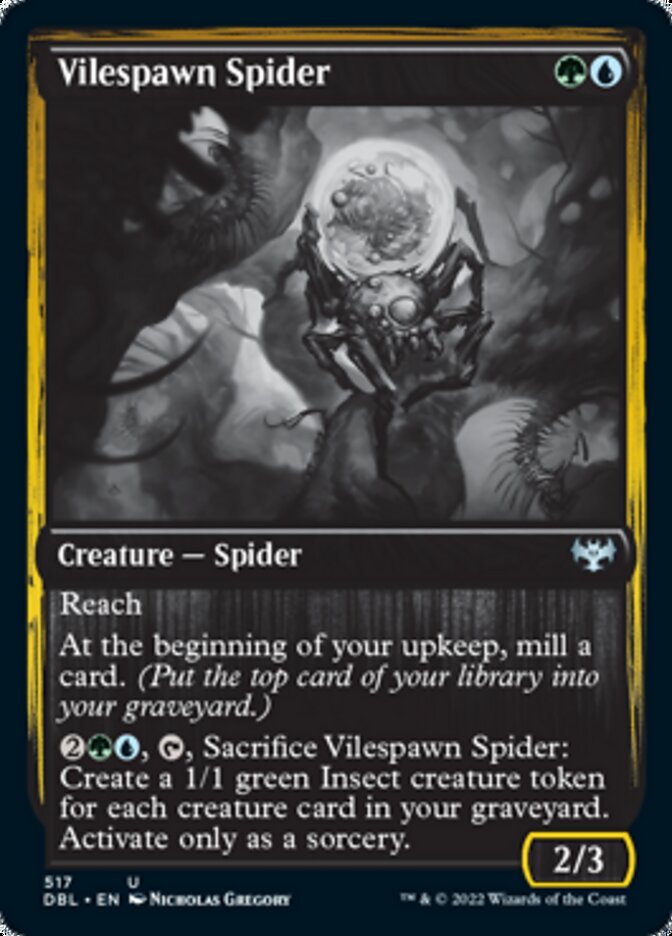 Aranha da Prole Maligna / Vilespawn Spider - Magic: The Gathering - MoxLand