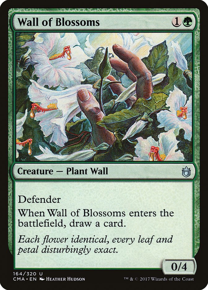 Barreira de Flores / Wall of Blossoms - Magic: The Gathering - MoxLand