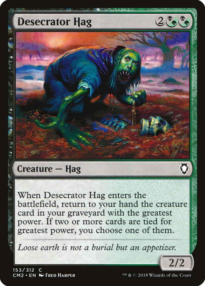 Bruxa Profanadora / Desecrator Hag - Magic: The Gathering - MoxLand