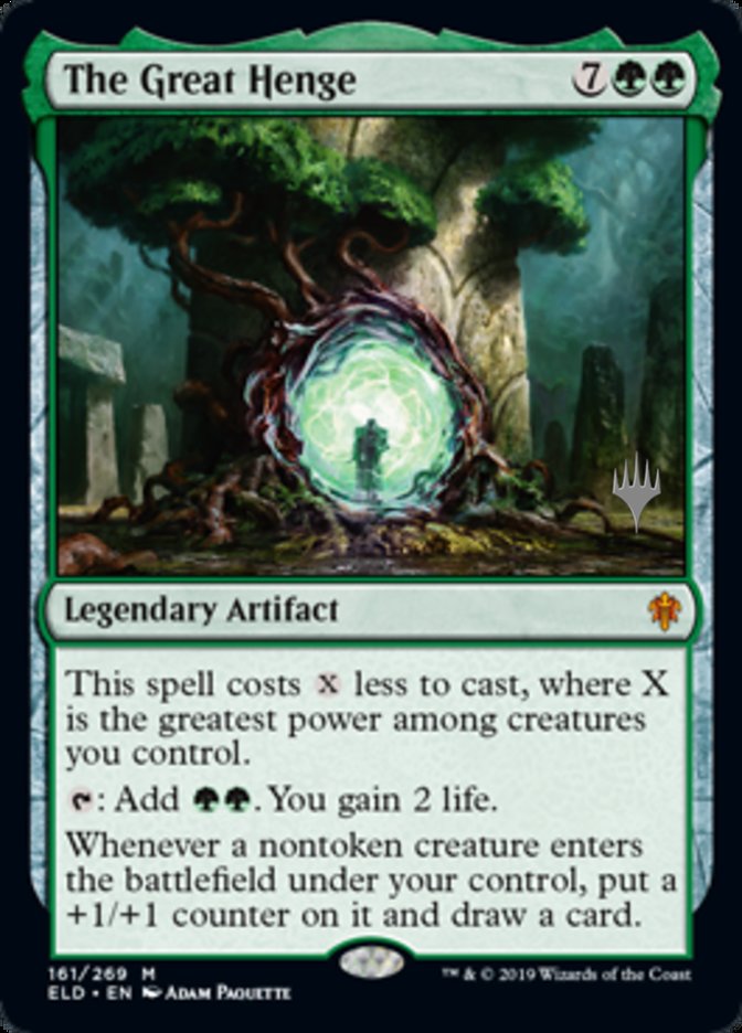 O Grande Círculo / The Great Henge - Magic: The Gathering - MoxLand