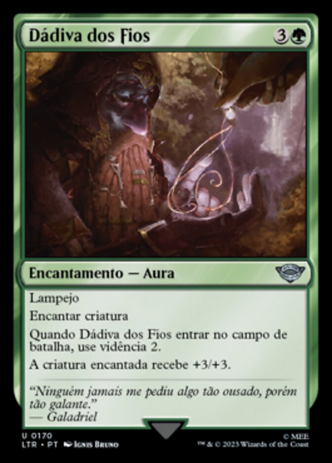 Dádiva dos Fios / Gift of Strands - Magic: The Gathering - MoxLand