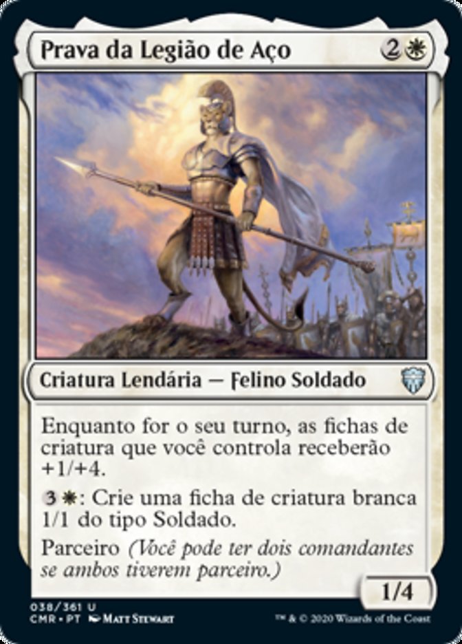 Prava da Legião de Aço / Prava of the Steel Legion - Magic: The Gathering - MoxLand