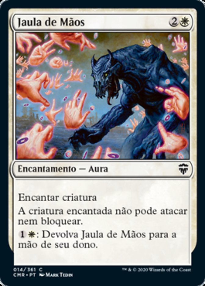 Jaula de Mãos / Cage of Hands - Magic: The Gathering - MoxLand