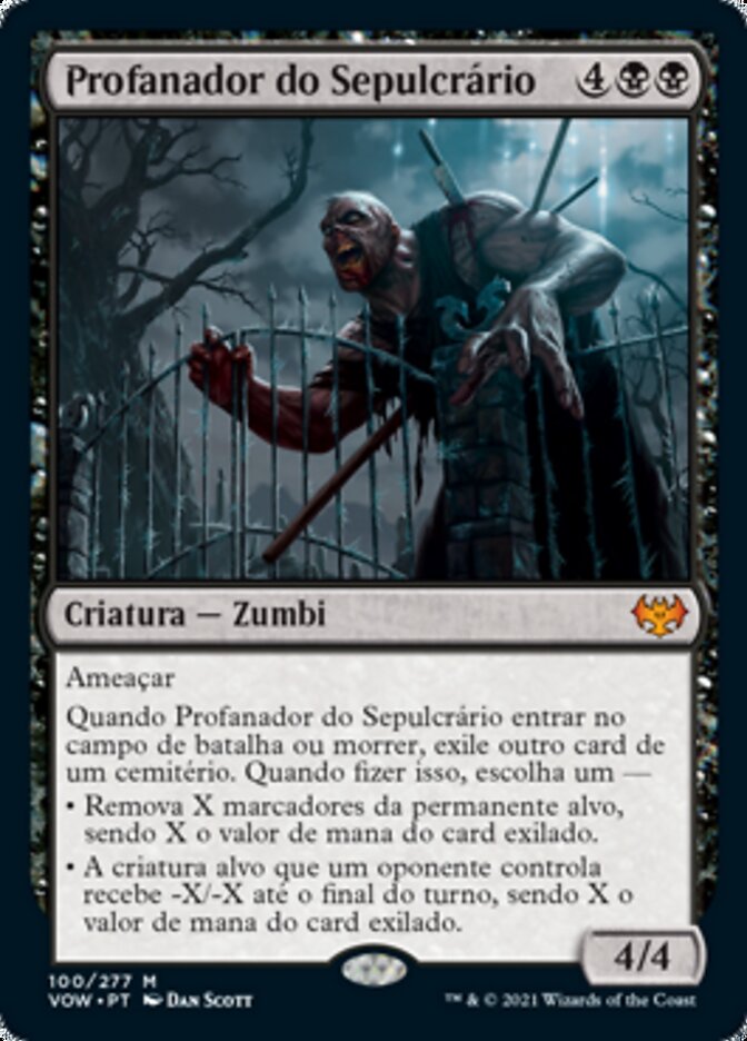 Profanador do Sepulcrário / Cemetery Desecrator - Magic: The Gathering - MoxLand