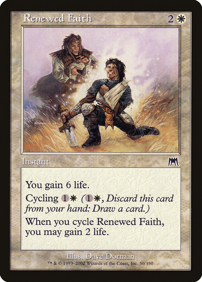 Fé Renovada / Renewed Faith - Magic: The Gathering - MoxLand