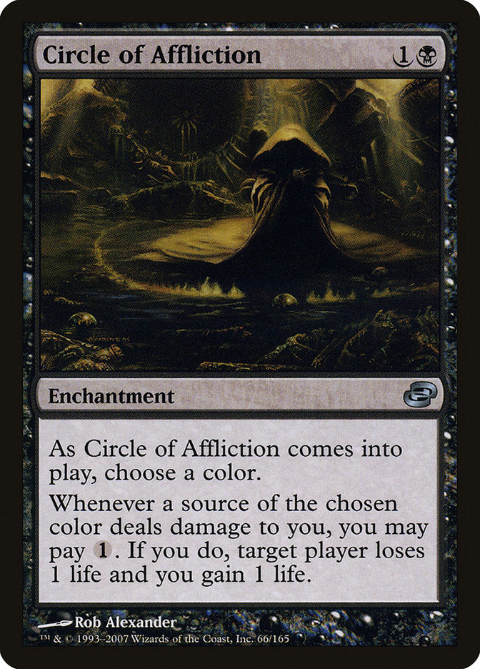 Círculo da Aflição / Circle of Affliction - Magic: The Gathering - MoxLand