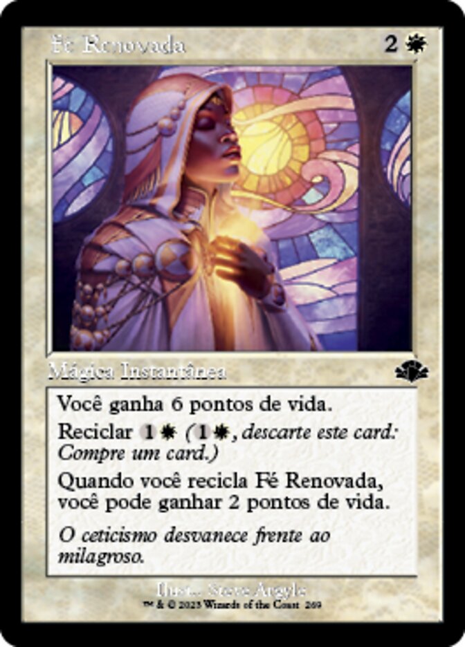 Fé Renovada / Renewed Faith - Magic: The Gathering - MoxLand