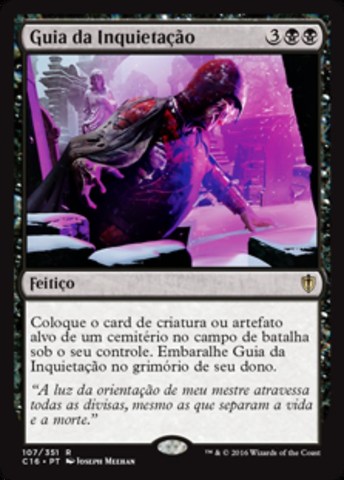 Guia da Inquietação / Beacon of Unrest - Magic: The Gathering - MoxLand