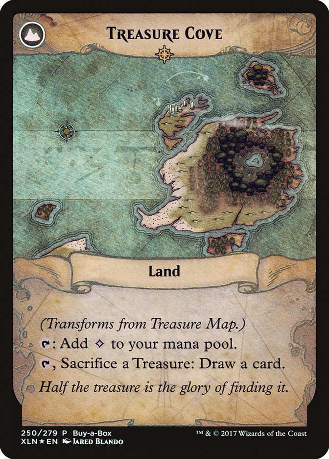 Mapa do Tesouro / Treasure Map - Magic: The Gathering - MoxLand