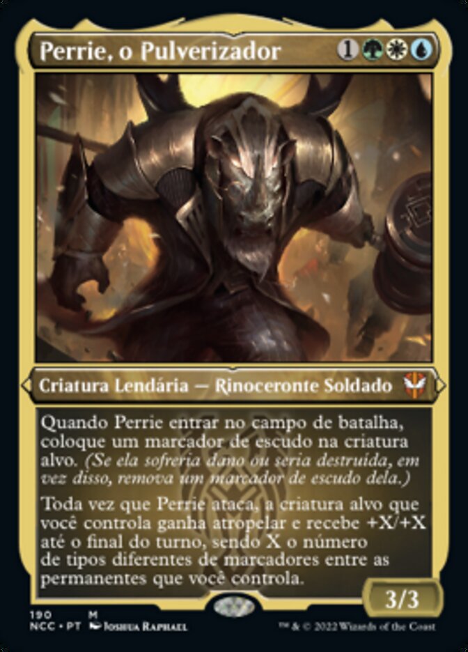 Perrie, o Pulverizador / Perrie, the Pulverizer - Magic: The Gathering - MoxLand