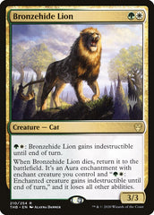 Leão-de-pele-brônzea / Bronzehide Lion - Magic: The Gathering - MoxLand