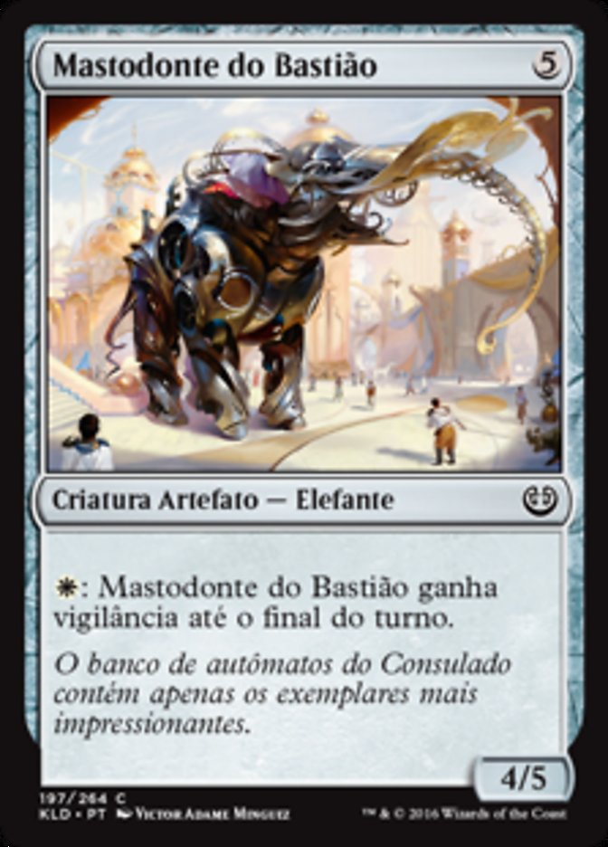 Mastodonte do Bastião / Bastion Mastodon - Magic: The Gathering - MoxLand