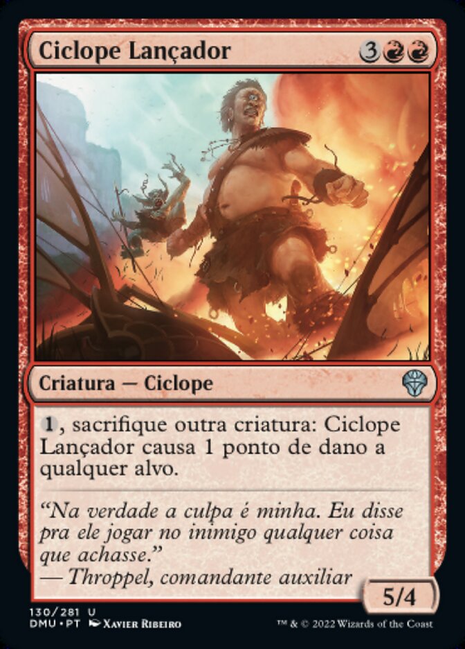 Ciclope Lançador / Hurler Cyclops - Magic: The Gathering - MoxLand