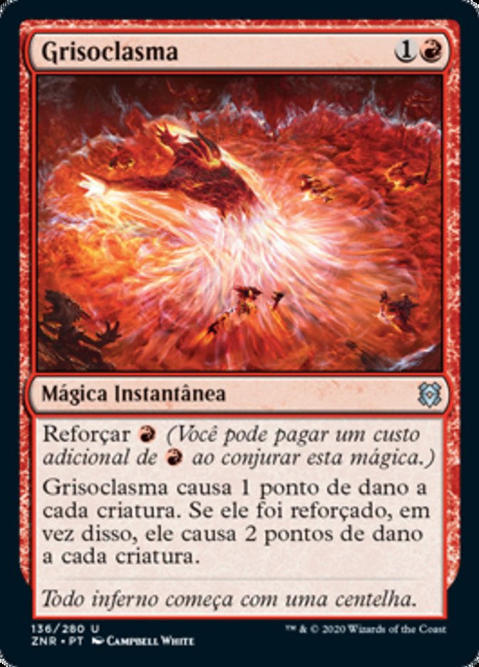 Grisoclasma / Cinderclasm - Magic: The Gathering - MoxLand