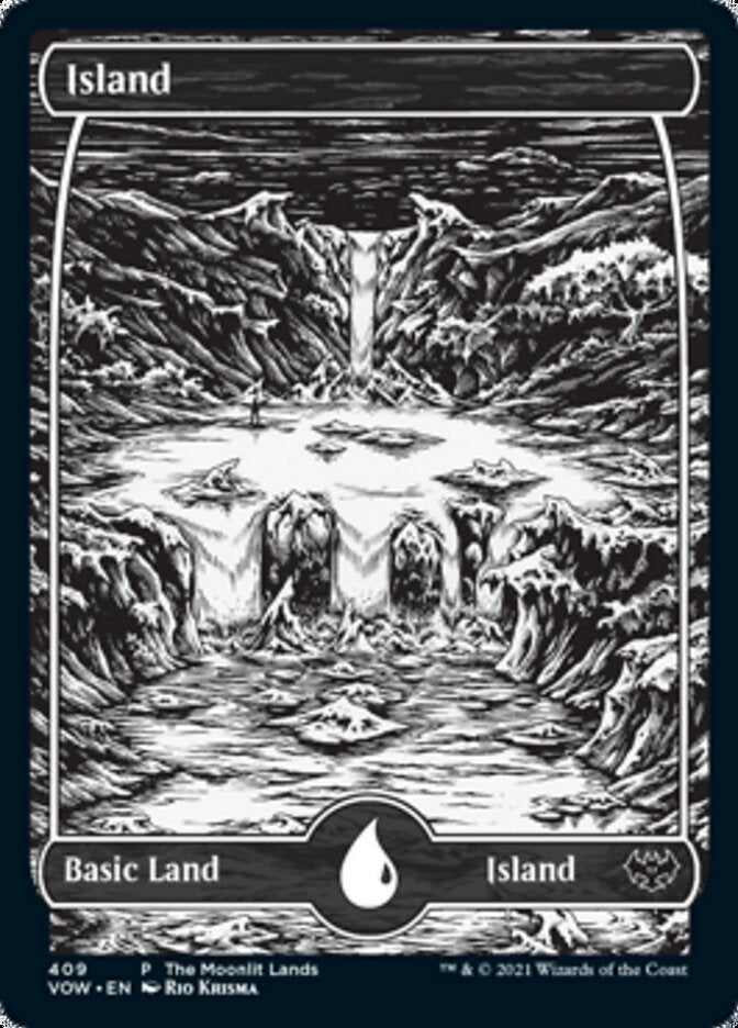 Ilha / Island - Magic: The Gathering - MoxLand
