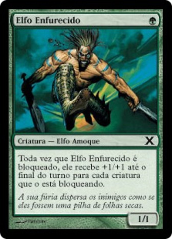 Elfo Enfurecido / Elvish Berserker - Magic: The Gathering - MoxLand