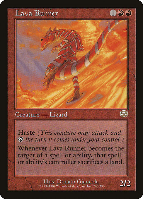 Corredor da Lava / Lava Runner - Magic: The Gathering - MoxLand