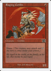 Goblin Enfurecido / Raging Goblin - Magic: The Gathering - MoxLand