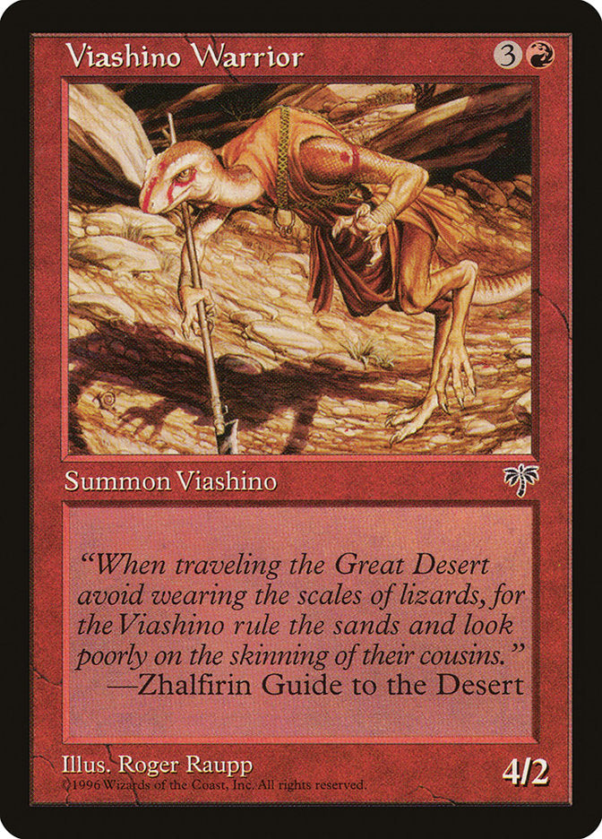 Guerreiro Viashino / Viashino Warrior - Magic: The Gathering - MoxLand