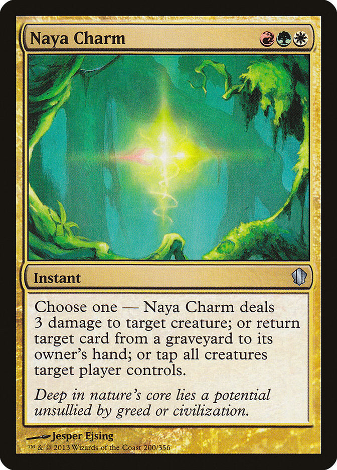 Medalhão de Naya / Naya Charm - Magic: The Gathering - MoxLand