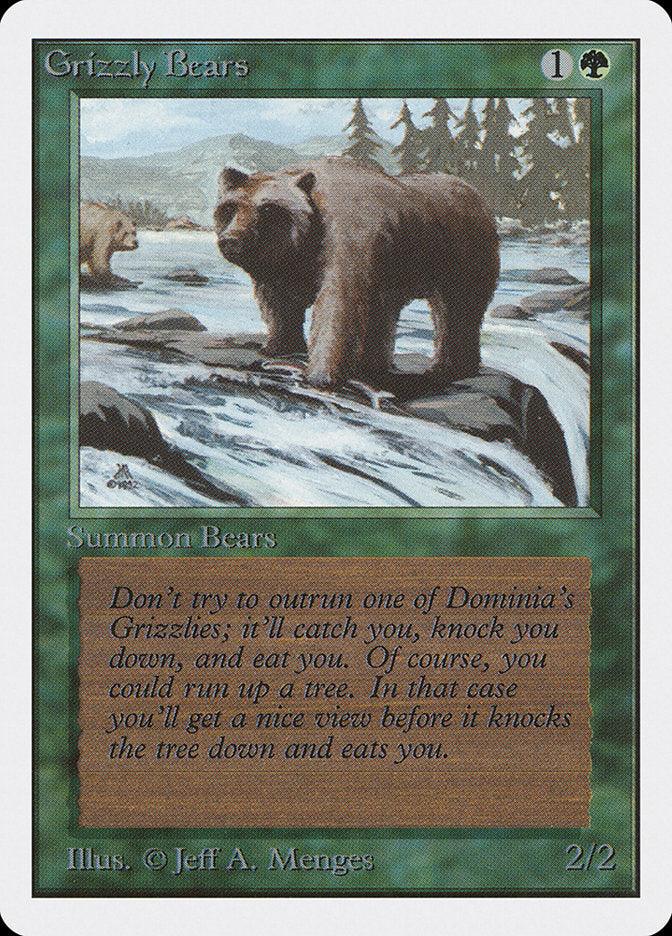 Ursos Cinzentos / Grizzly Bears - Magic: The Gathering - MoxLand