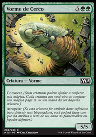 Vorme de Cerco / Siege Wurm - Magic: The Gathering - MoxLand