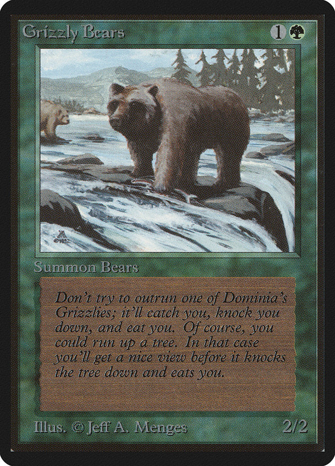 Ursos Cinzentos / Grizzly Bears - Magic: The Gathering - MoxLand