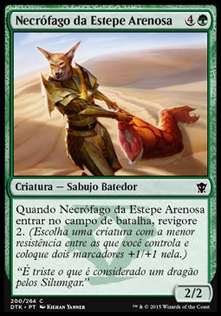 Necrófago da Estepe Arenosa / Sandsteppe Scavenger - Magic: The Gathering - MoxLand