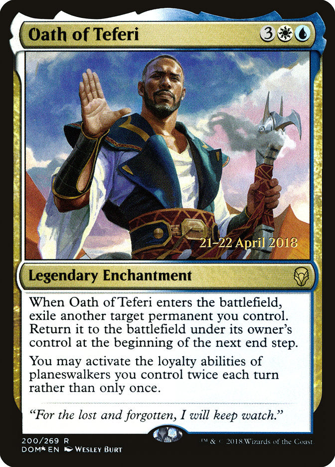 Juramento de Teferi / Oath of Teferi - Magic: The Gathering - MoxLand