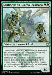 Sentinelas da Guarda / Escamada Scaleguard Sentinels - Magic: The Gathering - MoxLand