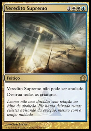 Veredito Supremo / Supreme Verdict - Magic: The Gathering - MoxLand