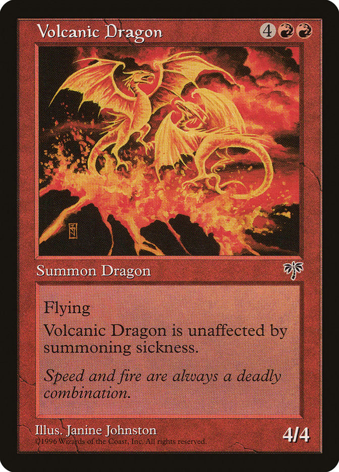 Dragão Vulcânico / Volcanic Dragon - Magic: The Gathering - MoxLand