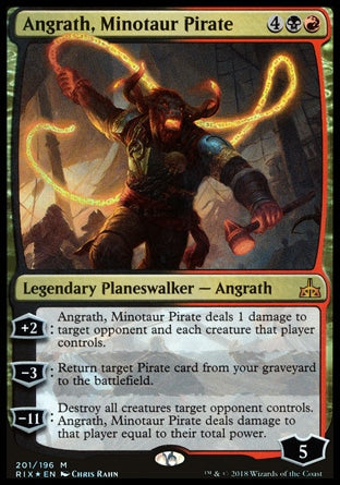 Angrath, Pirata Minotauro / Angrath, Minotaur Pirate - Magic: The Gathering - MoxLand