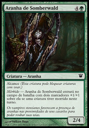 Aranha de Somberwald / Somberwald Spider - Magic: The Gathering - MoxLand