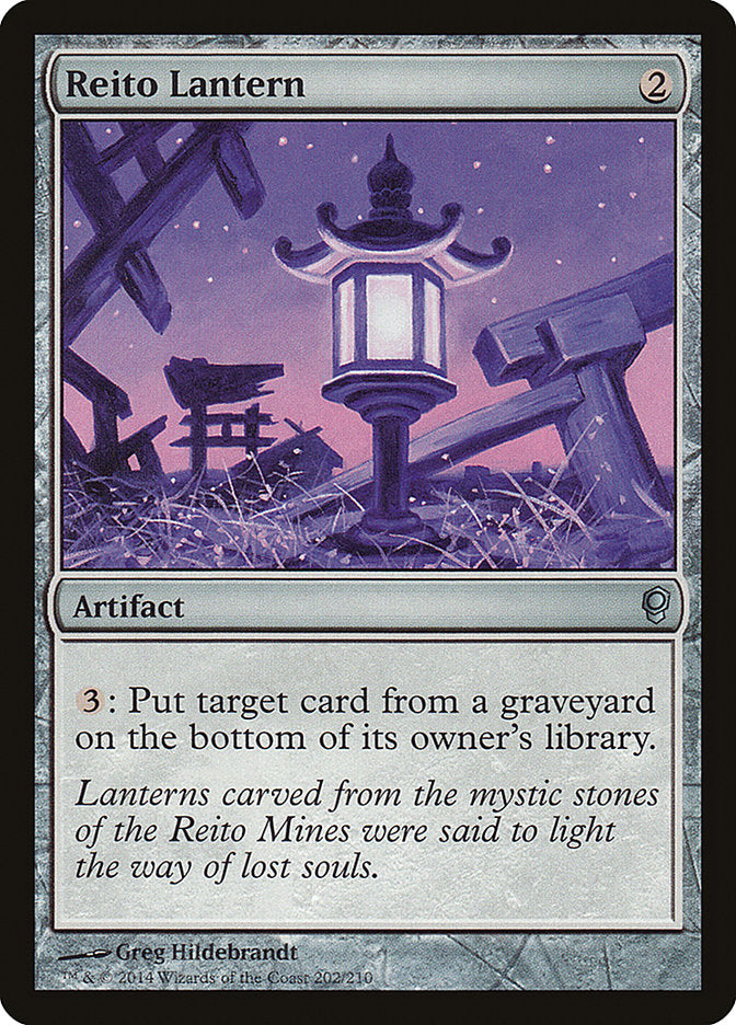 Lanterna de Reito / Reito Lantern - Magic: The Gathering - MoxLand