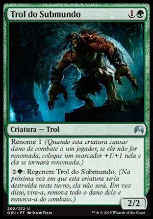 Trol do Submundo / Undercity Troll - Magic: The Gathering - MoxLand