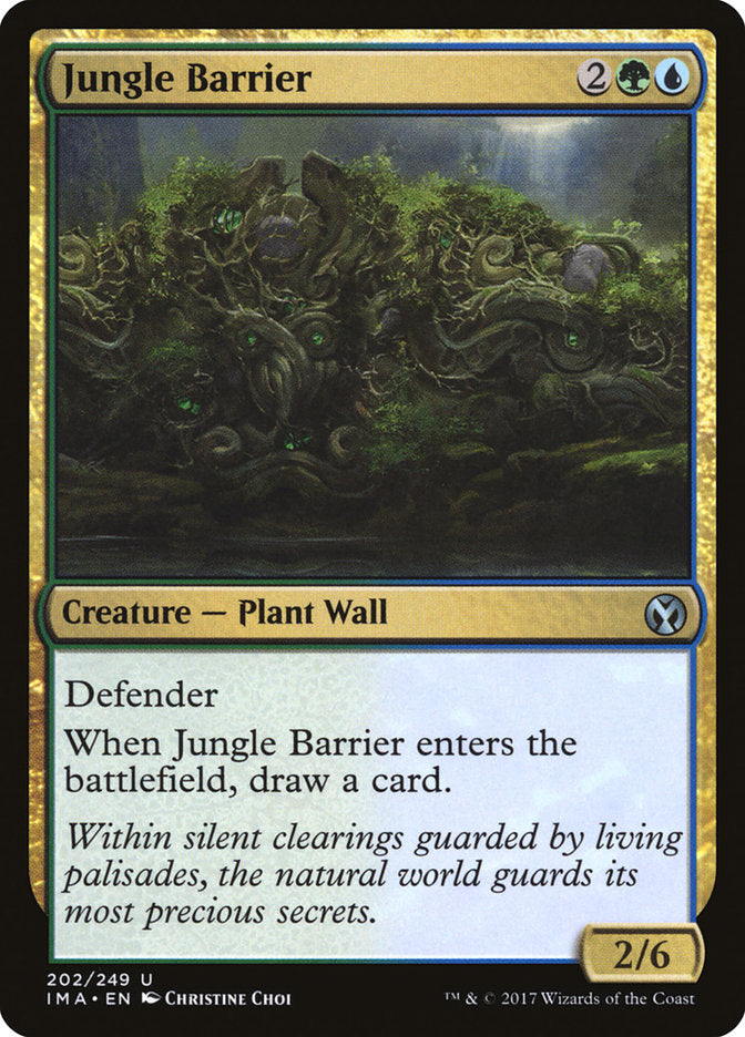 Barreira da Selva / Jungle Barrier - Magic: The Gathering - MoxLand